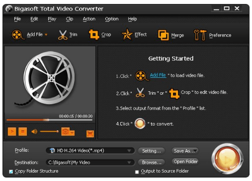 Download Bigasoft Total Video Converter 6.6.2.9498 Portable