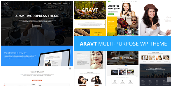 Download Aravt v1.4 – Creative MultiPurpose Theme | Free Nulled Scripts