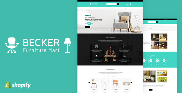 Becker v1.1 - Sectioned Furniture & Lights Shopify Theme