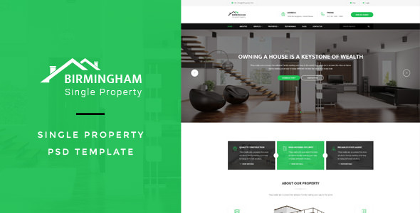 Download Brimingham – Single Property PSD Template | Free Nulled Scripts