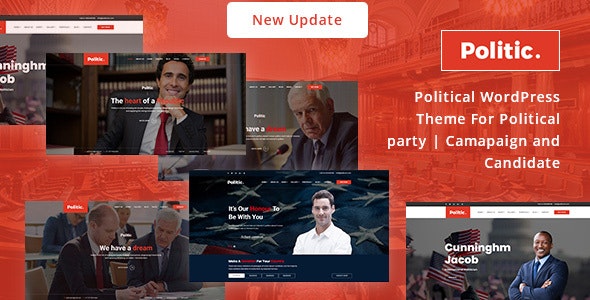 Politic v3.2.3 - Political WordPress Theme