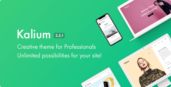 Download Kalium v2.5.1 – Creative Theme for Professionals | Free Nulled Scripts