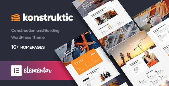Konstruktic v1.0.3 - Construction & Building WordPress Theme