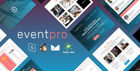 EventPro v1.0 - Responsive Email Template with MailChimp Editor, StampReady & Online Builder