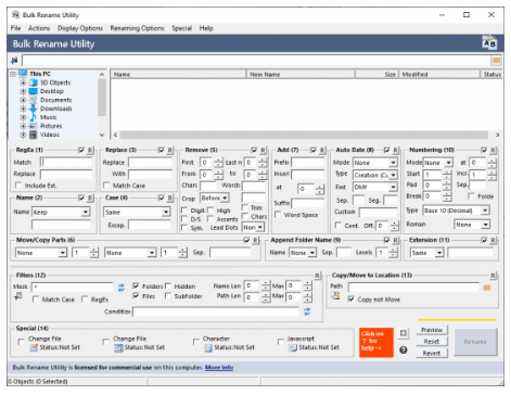 Download Bulk Rename Utility 4.1.0.1 Commercial Portable