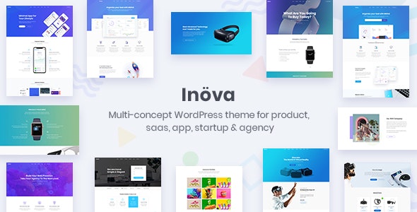 Inova v3.6.0 - Multipurpose WordPress Theme For Startups & Agencies