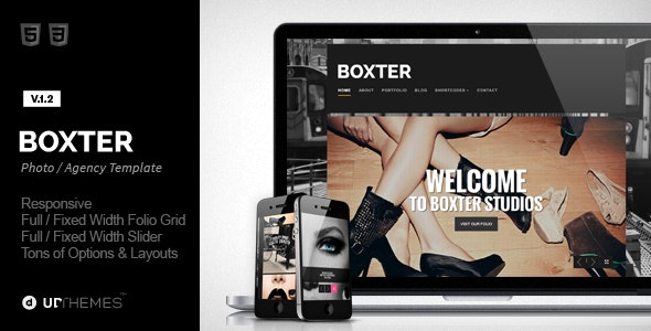 Boxter v1.2 - Creative Responsive HTML5 Template