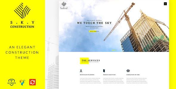 Construction v1.5 - Responsive Construction Theme
