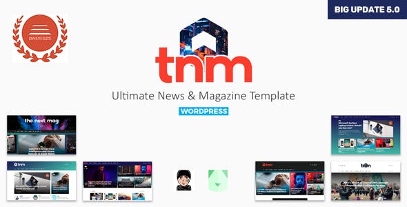 The Next Mag v5.1 - Ultimate Magazine WordPress Theme