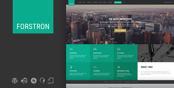 Forstron v1.8.2 - Legal Business WordPress Theme