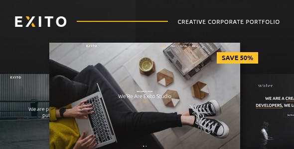 Exito v1.1 - Creative & Comfortable WordPress Theme
