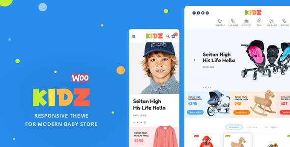 KIDZ v4.6.3 - Baby Store WooCommerce Theme