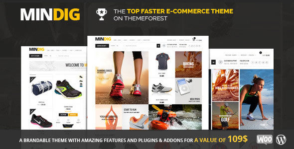 Mindig v1.16.0 - a Flat & Multipurpose Ecommerce Theme