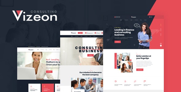 Vizeon v1.0 - Business Consulting HTML Template