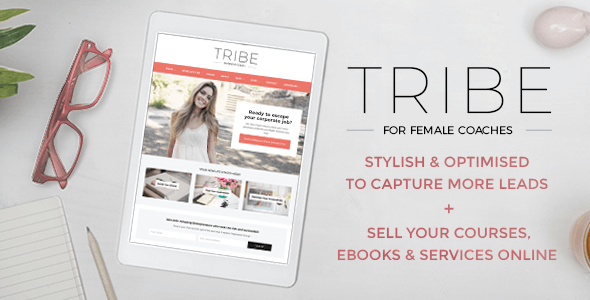 Tribe Coach v1.3.4 - Feminine Coaching Business Theme