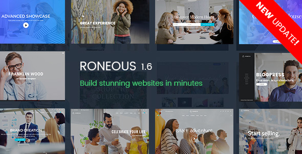 Roneous v1.6.3 - Creative Multi-Purpose WordPress Theme