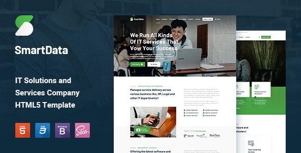 Smartdata v1.0 - IT Solutions & Services HTML5 Template