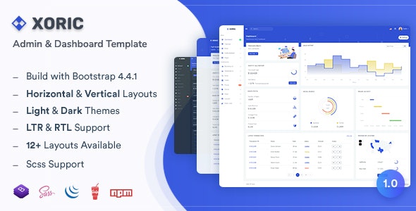 Xoric v1.0 - Admin & Dashboard Template