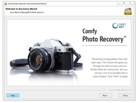 Download Comfy Photo Recovery 6.9 Portable