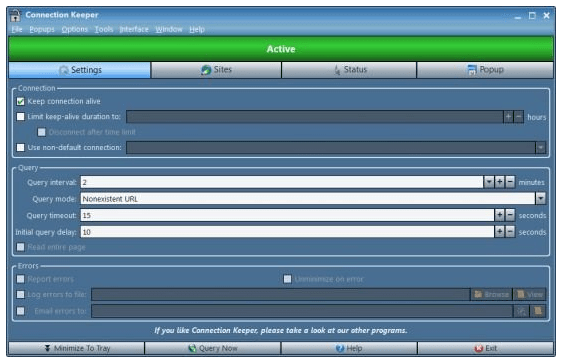 Download Connection Keeper 20.0 [Latest]