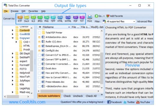 Download Coolutils Total Doc Converter 5.1.0.378/150 Portable