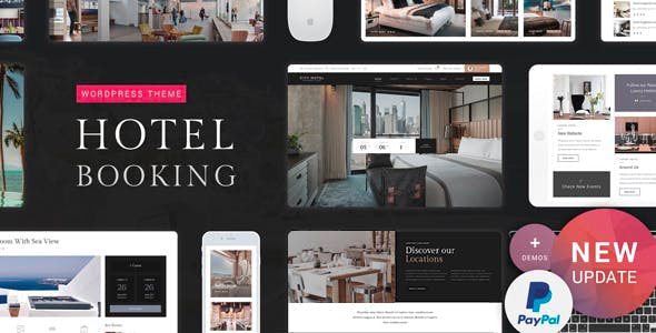 Hotel Booking v1.4 - Hotel WordPress Theme