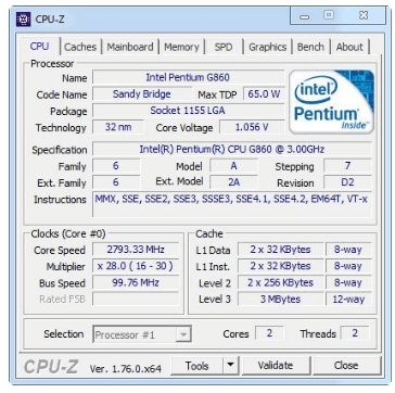 Download CPU-Z 2.19 + Portable