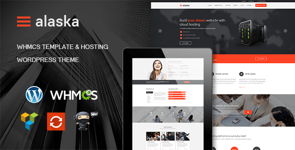 Alaska v4.2 - WHMCS & Hosting WordPress Theme