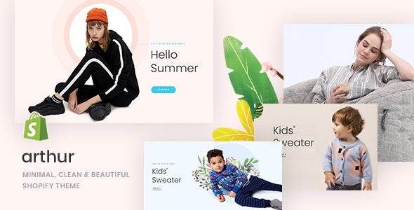 Arthur v1.0.0 - Minimal, Clean & Beautiful Shopify Theme