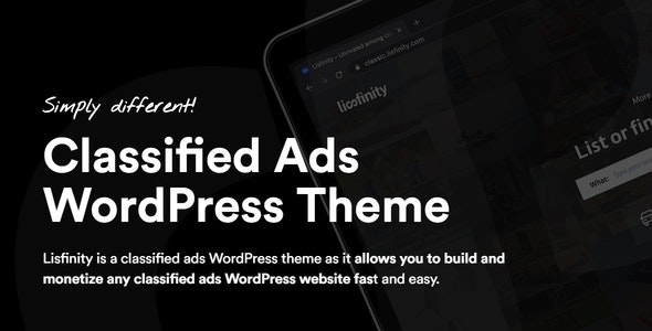 Lisfinity v1.1.9 - Classified Ads WordPress Theme