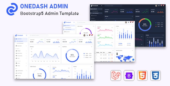 Onedash v1.0 - Bootstrap 5 Admin Template