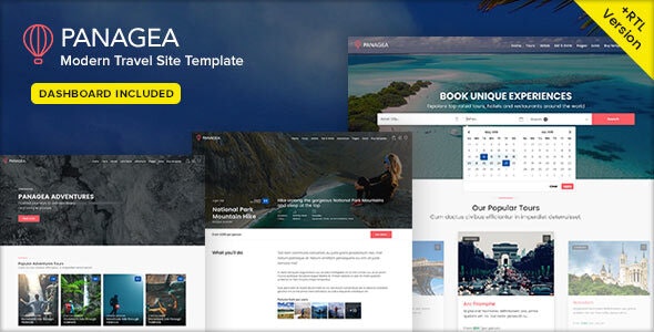 Panagea v1.5 - Travel and Tours listings template