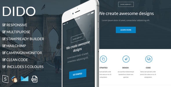 Dido v1.0 - Responsive Email Template