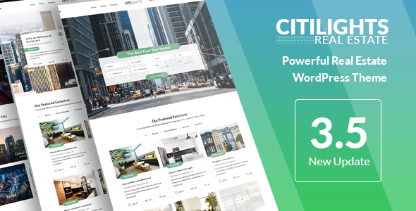 CitiLights v3.5.5 - Real Estate WordPress Theme