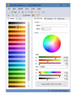 Download Cyotek Color Palette Editor 1.7.0.411 [Latest]