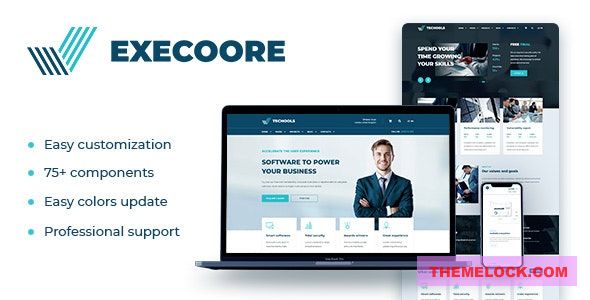 Execoore v1.1 - Technology And Fintech Template