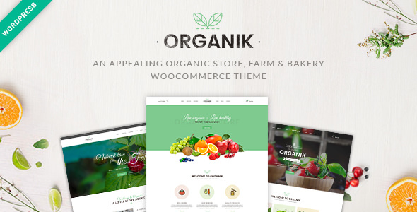Organik v2.7.9 - An Appealing Organic Store