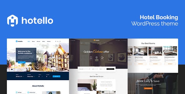 Hotello v1.3.1 - Hotel Booking WordPress theme