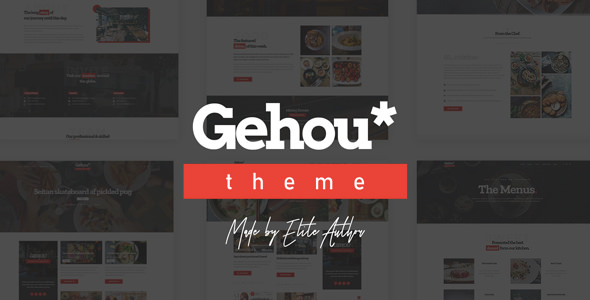 Download Gehou v1.1.1 – A Modern Restaurant & Cafe Theme | Free Nulled Scripts