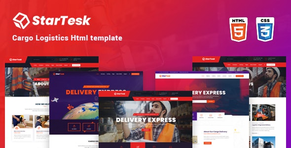 Startesk v1.0 - Cargo, Logistics & Transport HTML5 Template