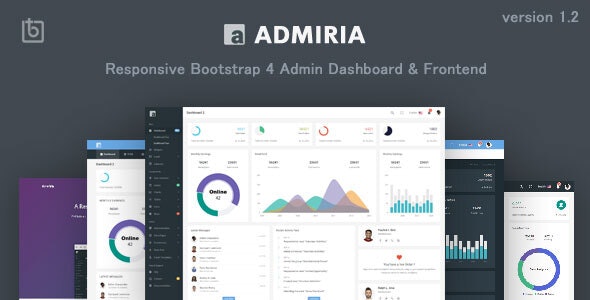 Admiria v1.2.0 - Responsive Bootstrap 4 Admin Dashboard
