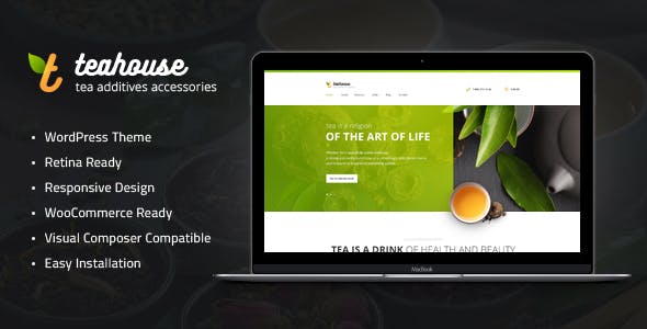 Tea House v1.1 - Tea Store and Cafe WordPress Theme