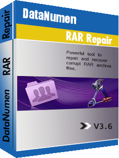 DataNumen RAR Repair Cover