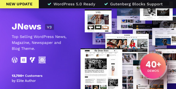 JNews v3.1.3 - Newspaper Magazine Blog AMP Theme