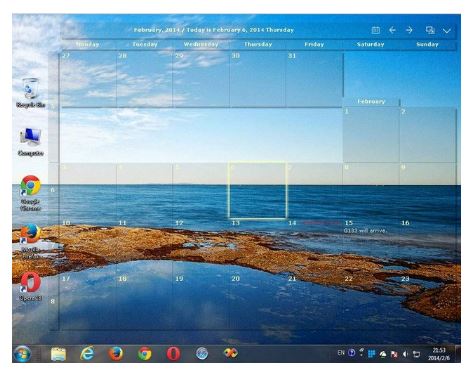Desktop-Calendar