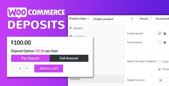 WooCommerce Deposits v4.0.19 - Partial Payments Plugin
