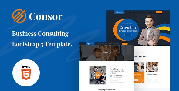 Consor v1.0 - Business Consulting Bootstrap 5 Template