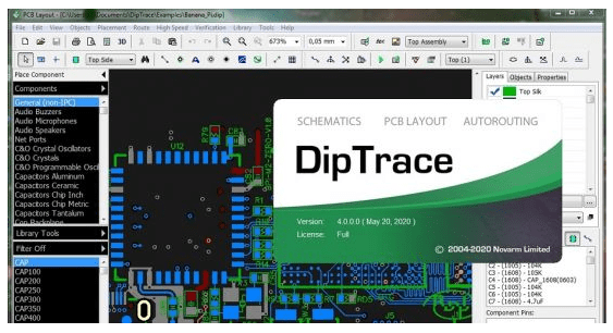 Download DipTrace 5.2.0.4 (x64) Portable