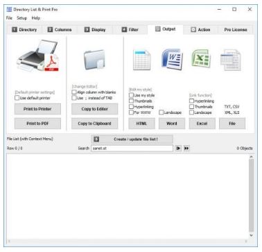 Download Directory List and Print Pro 4.42 Portable