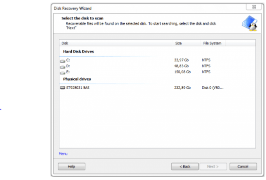 DiskInternals Linux Recovery